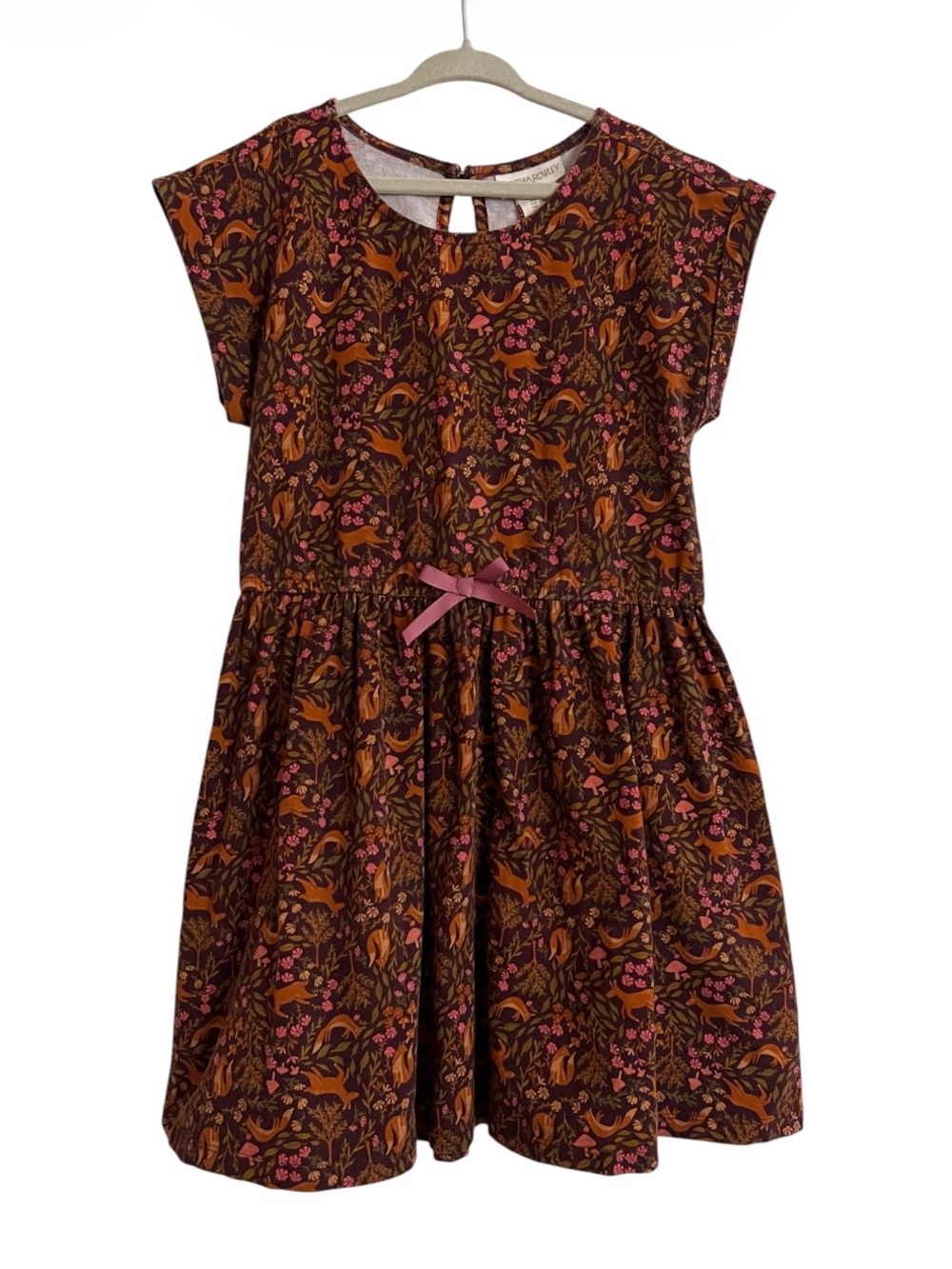 Cynthia Rowley woodland print dress (7/8)